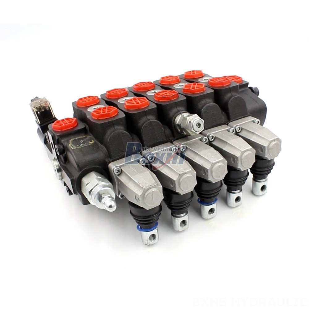 SD8 5-Spool Hydraulic Directional Valve | Factory Direct & Customizable main image